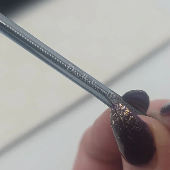 Christian Dior Mirrored Aviator Blue & Silver Women's Sunnies (NWOT)🩶💙🩶 - Picture 8 of 11